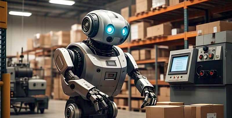 Robot Gudang Canggih