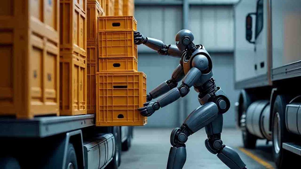 Robot Gantikan Tenaga Manusia